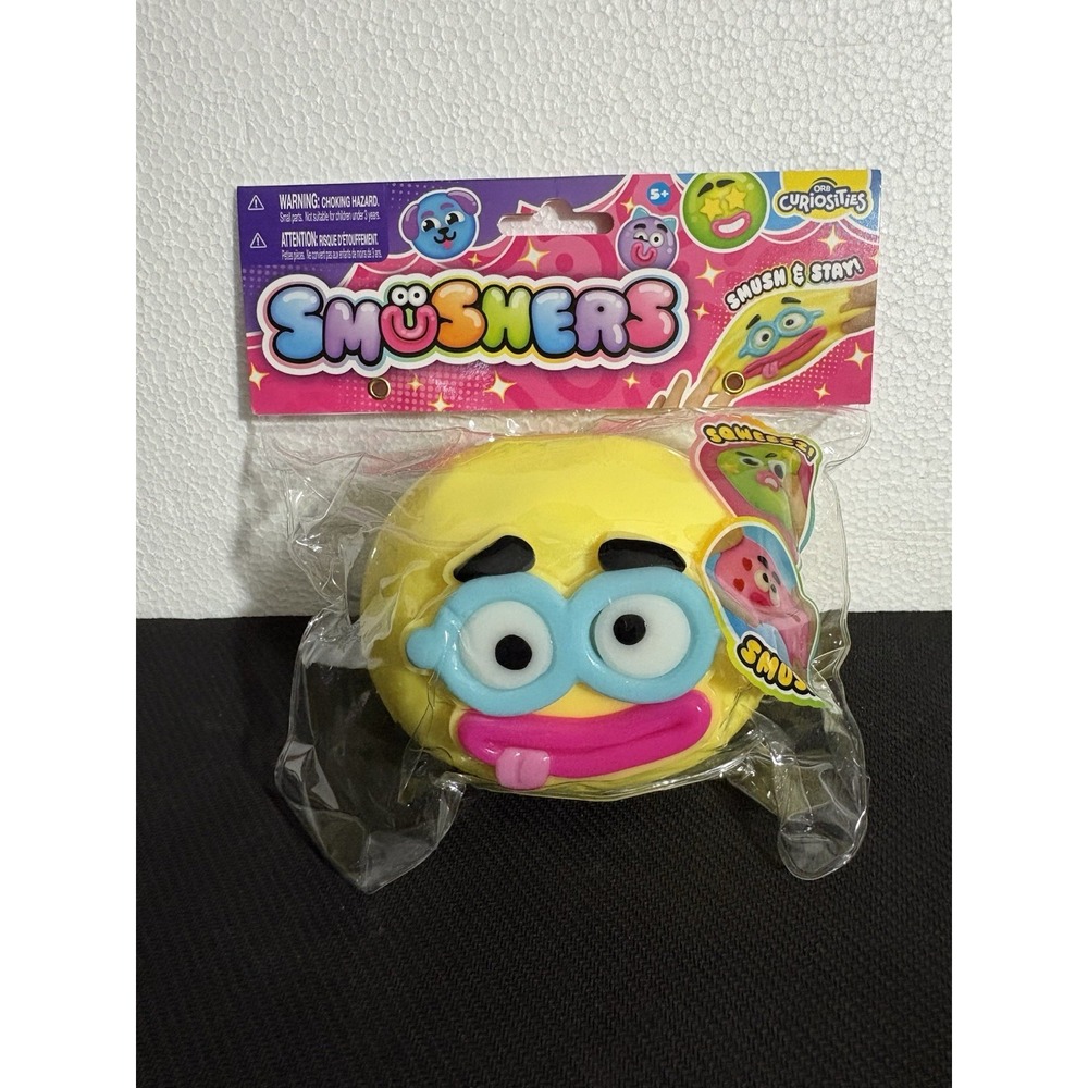 Smushers Yellow Squishy Toy Smushers New Release